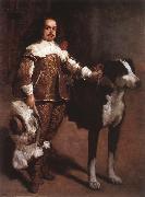 VELAZQUEZ, Diego Rodriguez de Silva y Court Dwarf Don Antonio el Ingl s set china oil painting reproduction